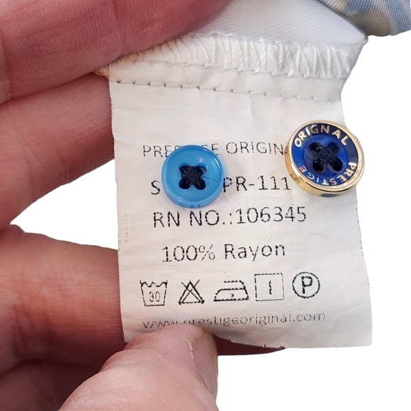 Prestige Original Men's Shirt, Size L - Picture 4 of 14